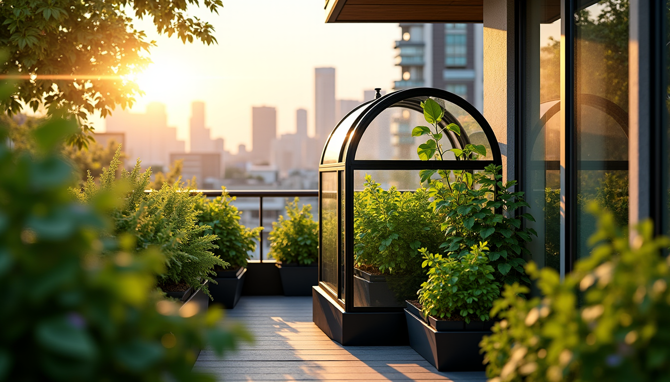 Serre Miccolo ACD : La solution idéale pour jardiner sur un balcon ou une petite terrasse