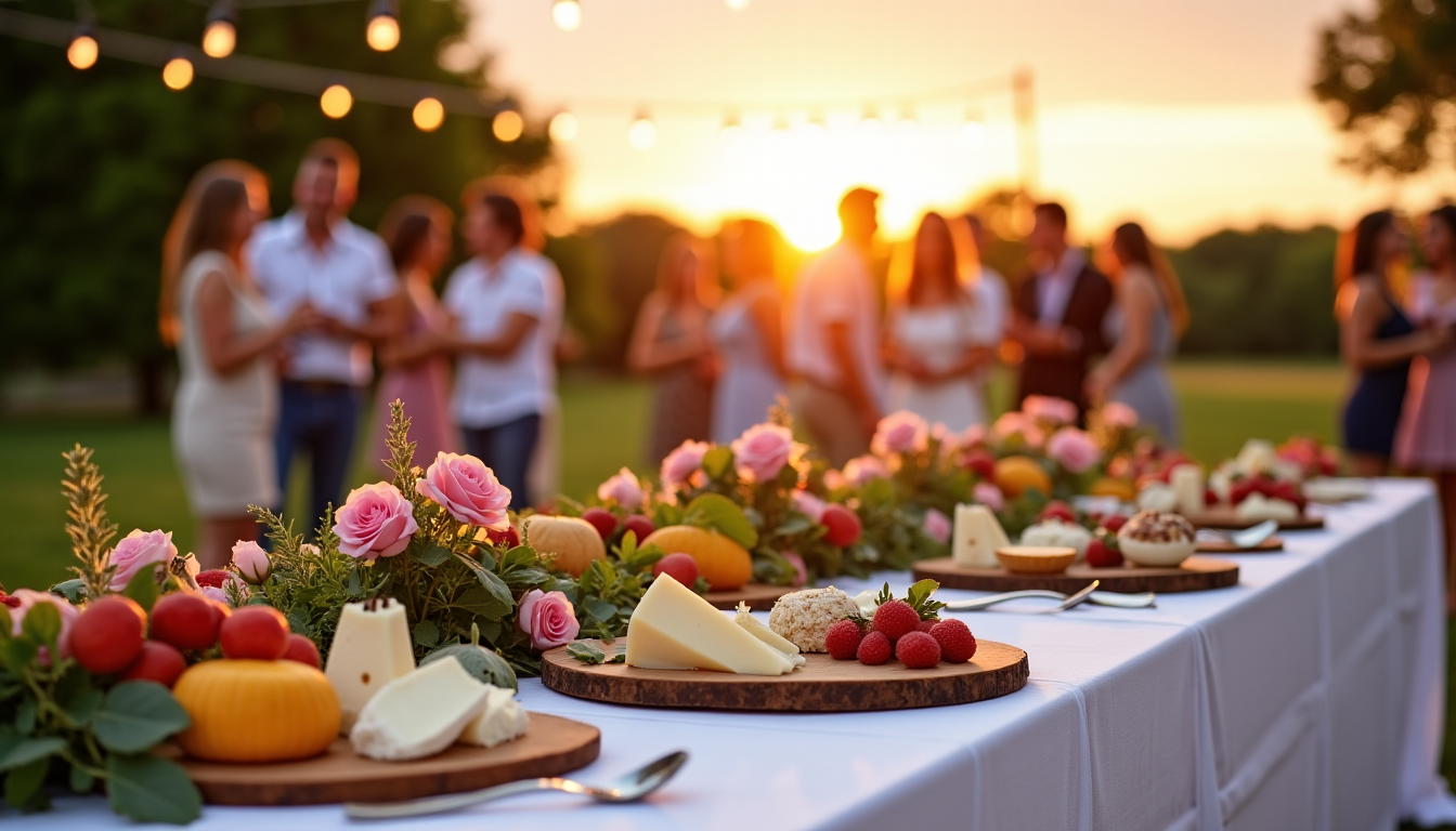 Comment organiser un buffet de mariage moderne et tendance en Eure-et-Loir ?